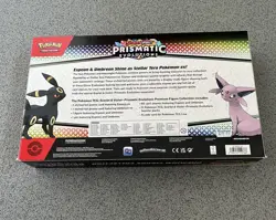 Pokemon TCG Prismatic Evolutions Premium Figure Collection - New Factory Sealed - Image 2