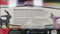 Pokemon TCG Prismatic Evolutions Premium Figure Collection BRAND NEW SEALED - Image 4