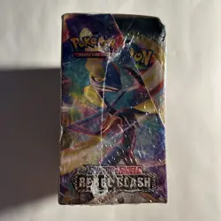 Fan Art Pokemon Rebel Clash Booster Box Sword and Shield Trading Card Game - Image 4