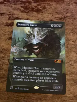 Massacre Wurm (Alternate Art) Core Set 2021 Regular - Image 1