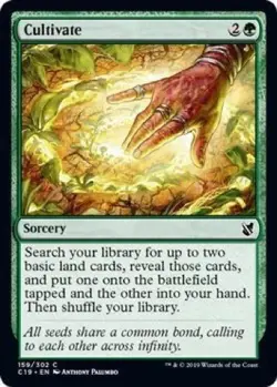 Cultivate (159/302) - Commander 2019 - Common - Image 1
