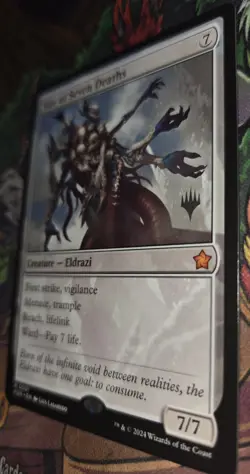 Sire of Seven Deaths ~ PACKFRESH ~ Foundations PROMO PACK ~ FDN MTG - Image 3