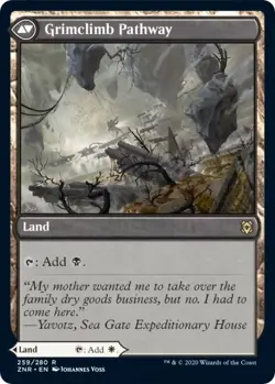 Brightclimb Pathway Grimclimb ~ Zendikar Rising Magic MTG - Image 2