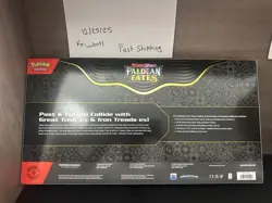 Pokemon-PALDEAN FATES Great Tusk Iron Treads Ex PC-BRAND NEW x2 boxes - Image 2