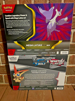 BRAND NEW-Pokemon TCG Mega Latias ex Box and Victini Illustration Collection Box - Image 2