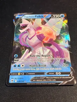 Pokemon Origin Forme Palkia V 039/189 ASR Astral Radiance NM - Image 4