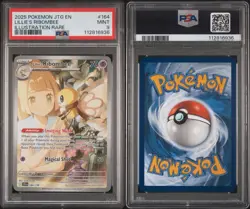 2025 POKEMON JTG EN-JOURNEY TOGETHER ILLUSTRATION RARE LILLIE'S RIBOMBEE PSA 9 - Image 5