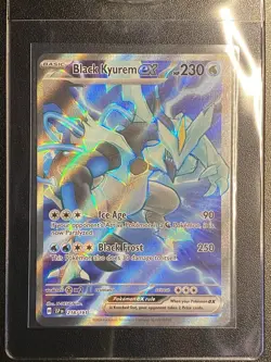 Black Kyurem ex UR 218/191 Pokemon TCG S&V Surging Sparks Ultra Rare NM - Image 3