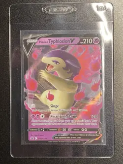 Hisuian Typhlosion V Full Art SWSH237 Pokemon TCG SWSH Black Star Promo NM - Image 4