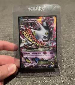 Pokemon TCG Mega Gengar EX Black Star Promos XY166 - Image 1