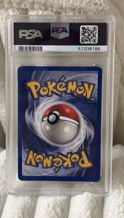 2000 Pokemon Rocket Dark Dragonite Holo PSA 9 - Image 2