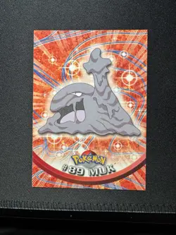 Muk #89 2000 Topps Pokemon TV Animation Edition Series 2 - Image 4