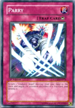 Parry GLAS-EN072 Yu-Gi-Oh! 1st Edition Light Play - Image 1