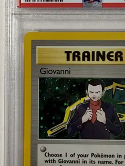 Pokemon TCG - Giovanni 18/132 1st Edition Holo PSA 9 MINT - 2000 Gym Challenge - Image 4