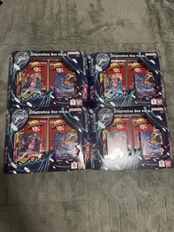 Bandai One Piece TCG Illustration Box Vol 6 Set Of 4 Brand New Sealed - Image 1