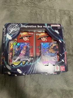 Bandai One Piece TCG Illustration Box Vol 6 Set Of 4 Brand New Sealed - Image 2