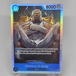 One Piece Legacy Of The Master Monkey D Garp OP12-056 SR English Blue - Image 1