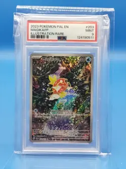Magikarp Holo Illustration Rare Paldea Evolved Card 203/193 Sv02 PSA 9 - Image 1