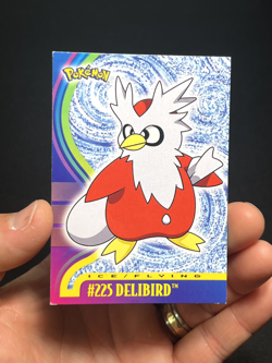 Topps Pokemon Johto League Champions Non Holo #225 Delibird - Image 1