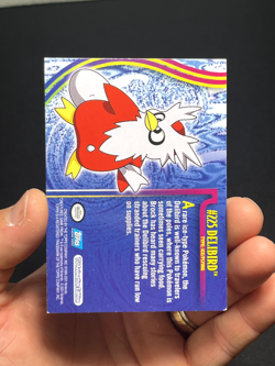Topps Pokemon Johto League Champions Non Holo #225 Delibird - Image 3