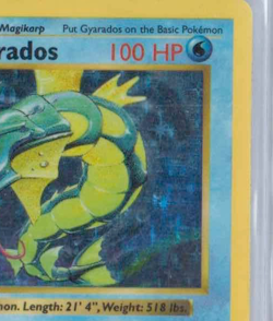 1999 Pokemon Base Set Gyarados 6/102 Holo Rare Shadowless - Image 3
