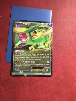 Flygon EX XY61 ULTRA RARE HOLO Black Star Promo Pokemon Card TCG NM 2015 - Image 1