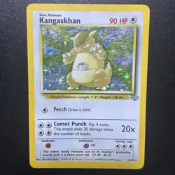 Kangaskhan 5/64 Holo Rare Jungle Set Pokemon TCG WOTC 1999 Vintage - MP - Image 1