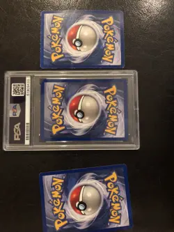 1999 Pokemon Jungle Snorlax #11 Holo PSA 8 NM-MT, Vaporeon And Electrode Holos - Image 5