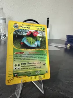 Pokemon TCG Venusaur Expedition Base Set, Reverse Holo Rare Card 30/165 - Image 2