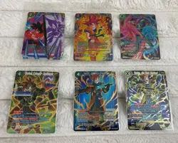 Dragonball Super Card Lot Of 8 SCR/SR 2 sealed PROMO packs w x2 cards ea See Des - Image 1