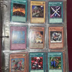 Yu-Gi-Oh Binder Plus 81 Cards. Vintage - Image 3