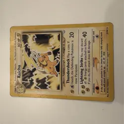 Pokemon Raichu 21/64 Base Set 2 Rare Regular Card Nintendo TCG English 2000 - Image 1
