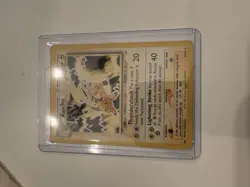 Pokemon Raichu 21/64 Base Set 2 Rare Regular Card Nintendo TCG English 2000 - Image 3