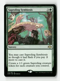 Saproling Symbiosis Dominaria Remastered Regular - Image 1