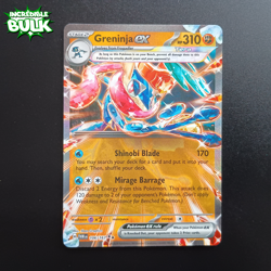 Greninja Ex - 106/167 - Twilight Masquerade - Double Rare - Pokemon Card - Image 1