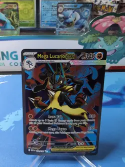 Mega Lucario ex 160/132 Ultra Rare - Pokemon Mega Evolution Base Set - NM - Image 1