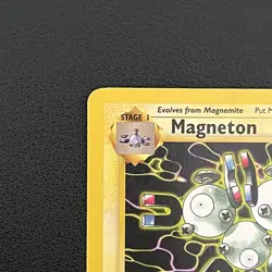 Pokemon TCG Magneton Fossil 26/62 Rare 1st Edition - MP - Image 4