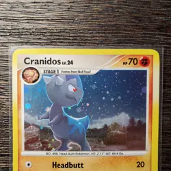 Cranidos - Diamond & Pearl #DP7 Holo Black Star Promo Pokemon TCG - Image 5