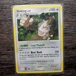 Slaking Platinum 16/127 Holo Rare- Pokemon [Lightly Played] - Image 1