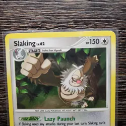 Slaking Platinum 16/127 Holo Rare- Pokemon [Lightly Played] - Image 4