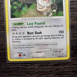 Slaking Platinum 16/127 Holo Rare- Pokemon [Lightly Played] - Image 5