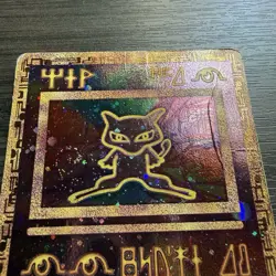Ancient Mew - 1999 Vintage Movie Promo Holo Pokemon TCG - HP Creases - Image 2