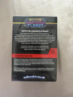 Phantasmal Flames Booster Bundle-Pokemon TGC-Mega Evolutions-SEALED - Image 2