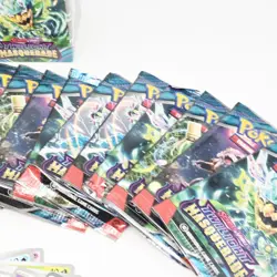 Pokemon TCG Stellar Crown Booster Packs - 18 Loose Packs From Half Box - OPENED - Image 2