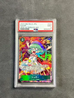 Sugar - 2023 One Piece Card Game JPN. TCG CCG OP04-Alternate Art OP04-024 PSA 9 - Image 1