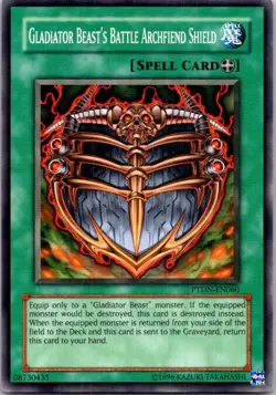 Gladiator Beast's Battle Archfiend Shield PTDN-EN060 Yu-Gi-Oh! LP Unlimited - Image 1