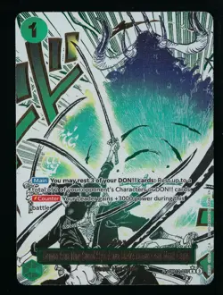 OP12-037 Demon Aura Dead Man's Game (Manga Event) ONE PIECE English - Image 1