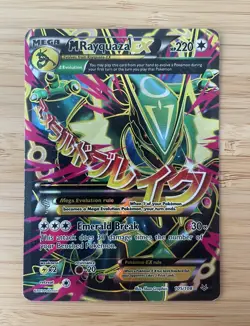 Pokemon TCG - Mega Rayquaza EX 105/108 - Roaring Skies - Ultra Rare - Near Mint - Image 1