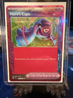 Hero's Cape 152/162 Pokemon SV05: Temporal Forces 🔥🔥🔥 - Image 1