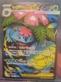 Mega Venusaur ex - 155/132 - Ultra Rare - Mega Evolutions - Pokemon Card - NM/M - Image 1